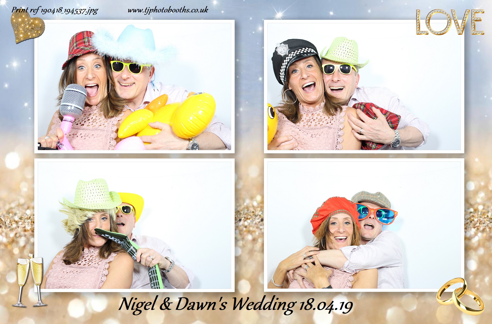 Nigel & Dawn's Wedding | View more photos from the event at gallery.tjphotobooths.co.uk/u/TJPhotobooths/Nigel-Dawns-Wedding